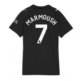 Manchester City Omar Marmoush #7 Borte skjorte til dame 2025-26 Kortermet
